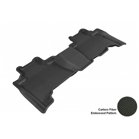 3D Maxpider LEXUS GX460 2010-2012 KAGU BLACK R2 Floor Mat L1LX04321509